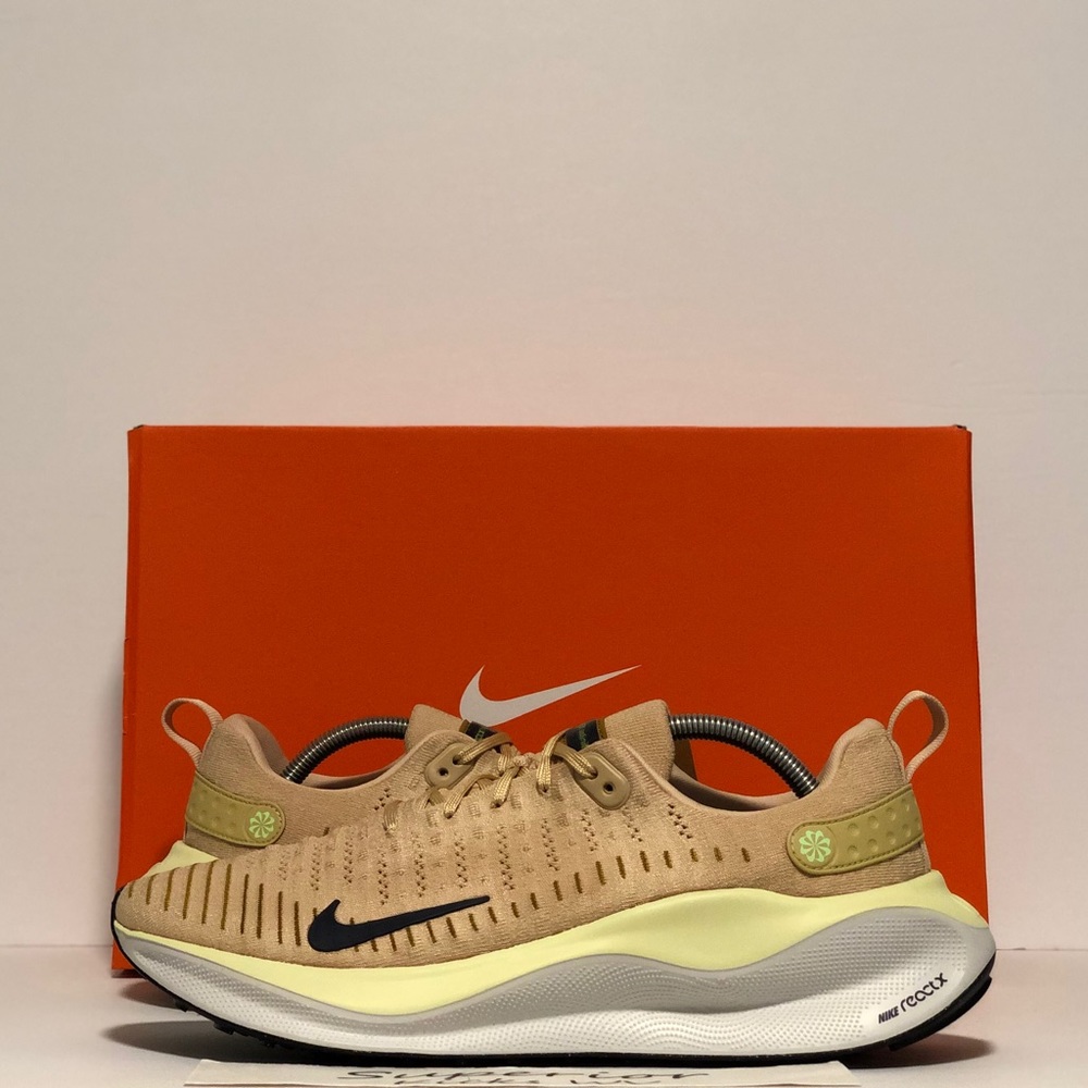 Nike ReactX Infinity Run 4 “Sesame/Purple Ink-Buff Gold”